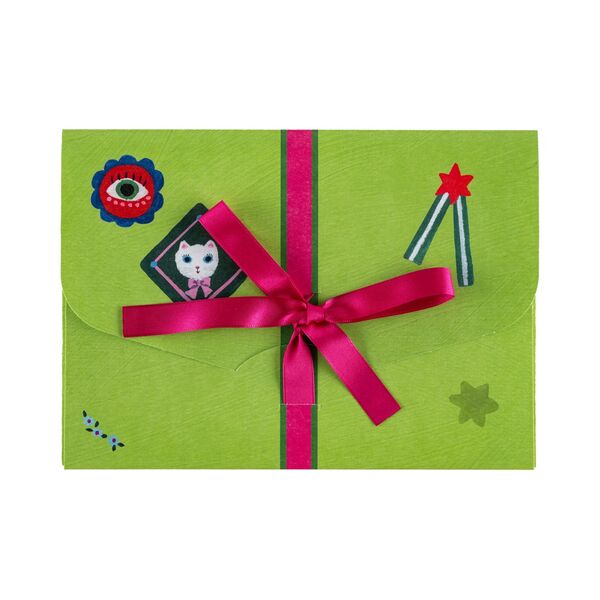 Hobonichi | Yumi Kitagishi: White Cat’s Mini Folder