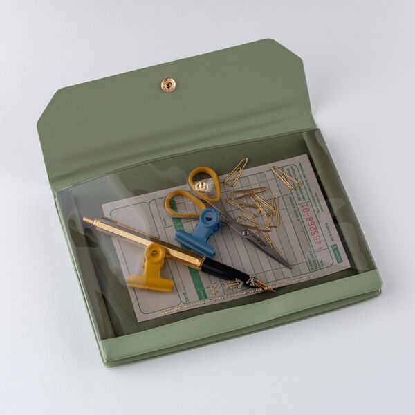 Hobonichi | Alettone: Document Case A6 - Olive Green