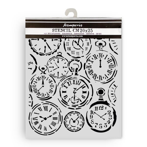 Stamperia | Stencil: Gardens of Time - Half Friezes