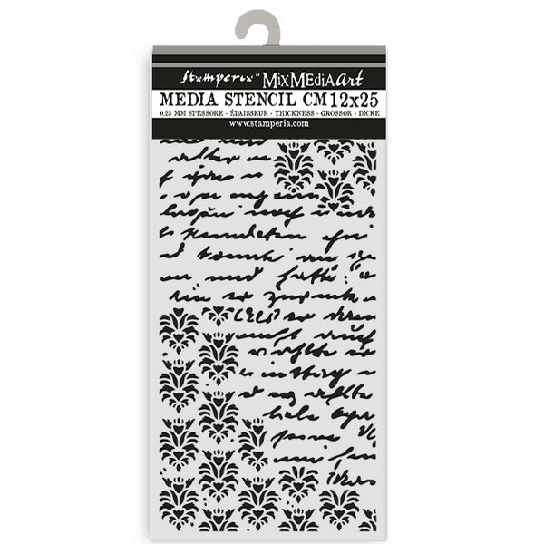 Stamperia | Stencil: Secret Diary - Seal & Writings