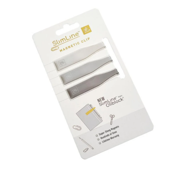 ÖliBlock | Slimline Cool Neutral M Magnetic ÖliClips 3-pack