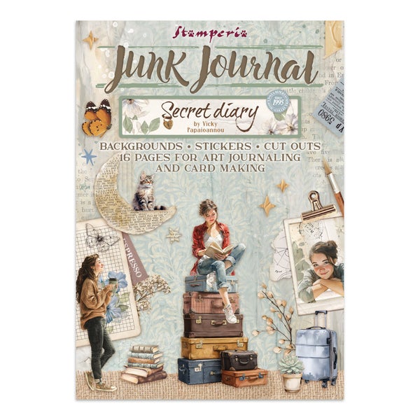 Stamperia | Junk Journal: Secret Diary - Printed Art