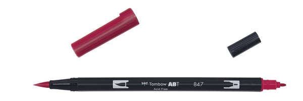 Tombow | Dual Brush Pen 847 Crimson