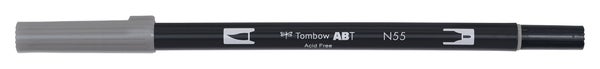 Tombow | Dual Brush Pen N55 Cool Grey 7