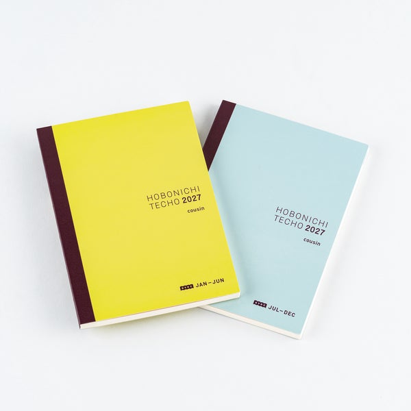 Hobonichi | Techo Cousin Avec A5 - Japanese 2027 [JAN / MON]