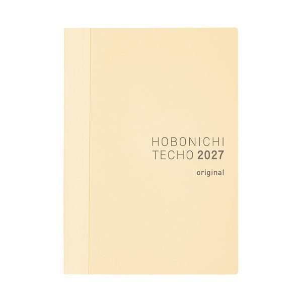Hobonichi | Techo Original Book A6 - Japanese 2027 [JAN / MON]