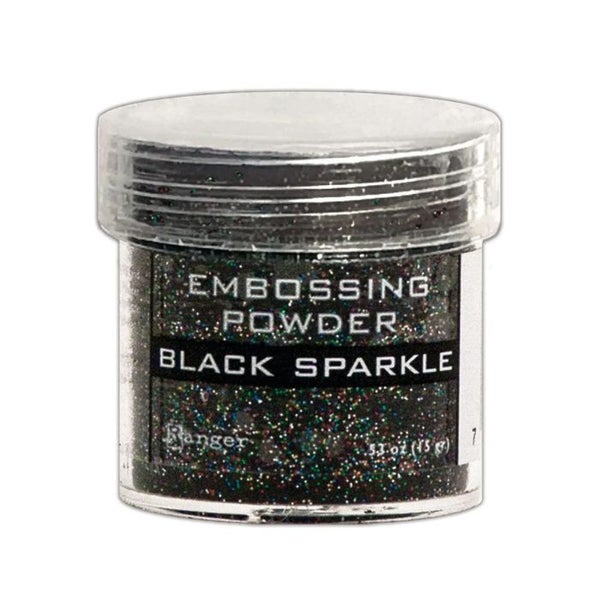 Ranger | Embossing Powder - Black Sparkle