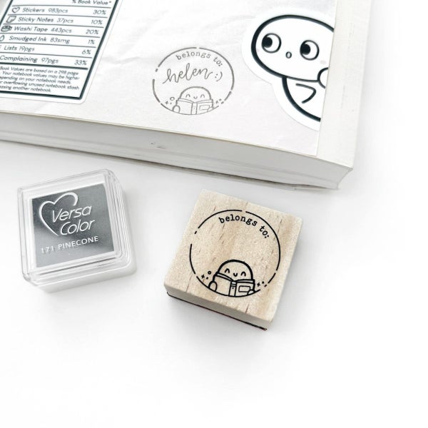 TCMC | Wooden Stamp - Belongs To