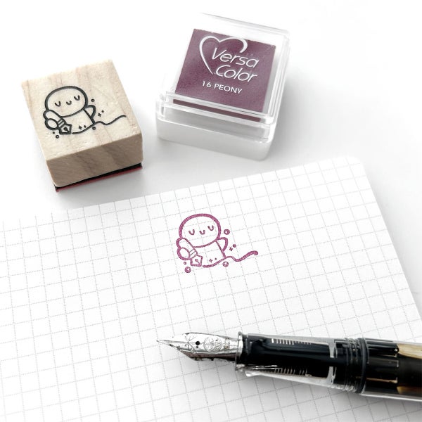 TCMC | Wooden Stamp - Sparkly Scribbles
