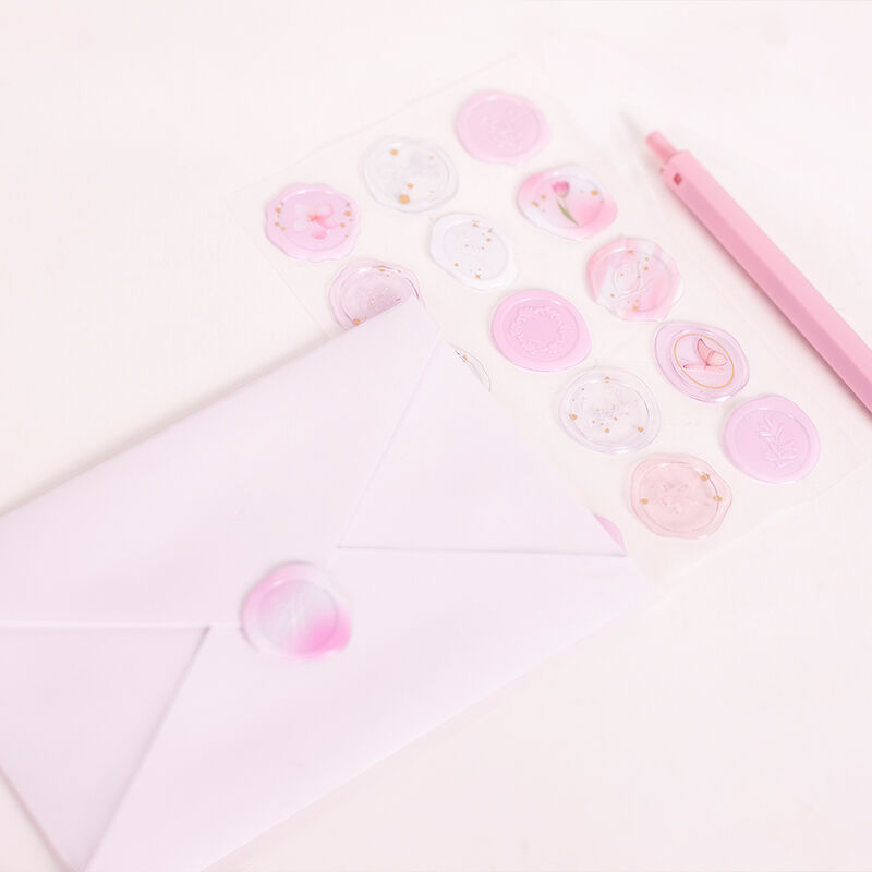 Appree | Sealing Wax Sticker - Milky Pink