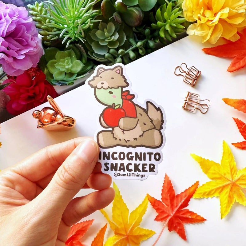 SumLilThings | Vinyl Sticker -  Incognito Snacker