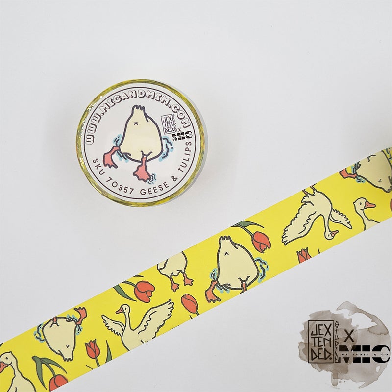 JEXTENDED STUDIO | Geese & Tulips - Washi Tape