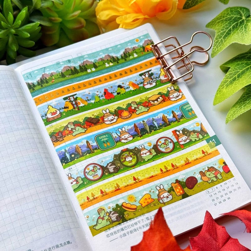 SumLilThings | Washi Tape - Lil' Misfit Camp Collection