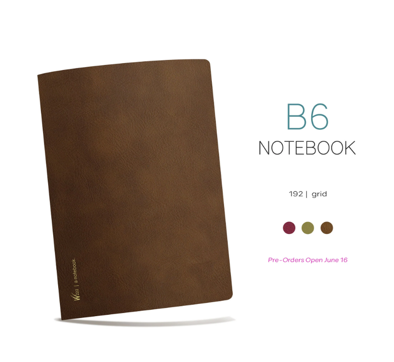 W222 | B6 Notebook - 2026 Edition Grid 192 pages