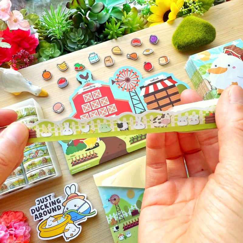 SumLilThings | Die-cut Washi Tape - Lil' Pasture Pals