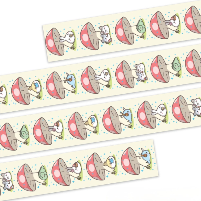 SumLilThings | Washi Tape - Under the Mushroom