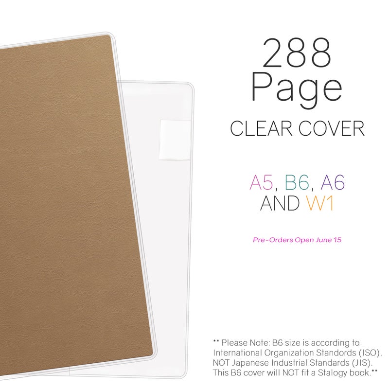 PREORDER: W222 | Vinyl Clear Cover - 288 page