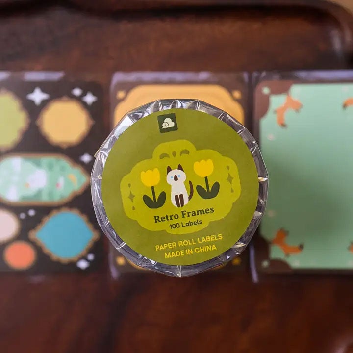 Thousand Skies | Sticky Notes Tape - Retro Frames