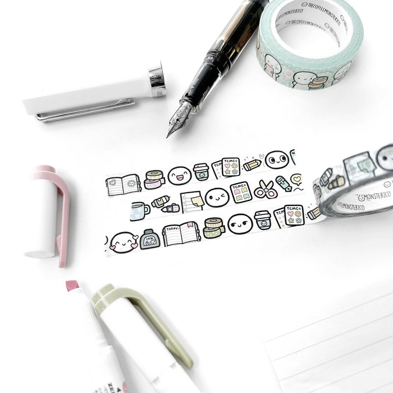 TCMC | Washi Tape - Peeking Desk Critters